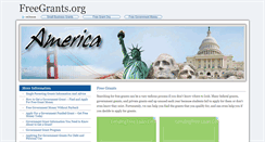 Desktop Screenshot of freegrants.org